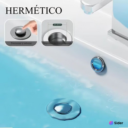 𝑻𝒂𝒑𝒐𝒏 𝒅𝒆 𝑩𝒂𝒄𝒉𝒂 𝒄𝒐𝒏 𝑭𝒊𝒍𝒕𝒓𝒐 𝒅𝒆 𝑫𝒆𝒔𝒂𝒈ü𝒆 𝑼𝒏𝒊𝒗𝒆𝒓𝒔𝒂𝒍 𝑨𝒄𝒆𝒓𝒐 𝑰𝒏𝒐𝒙𝒊𝒅𝒂𝒃𝒍𝒆